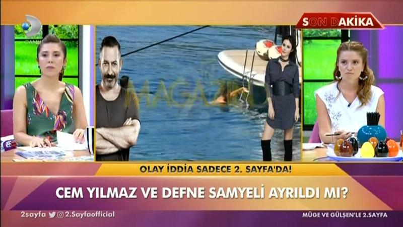 Cem Yılmaz ile Defne Samyeli hakkında şaşırtan iddia