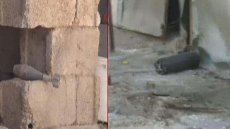 Akçakale'ye havan mermisi düştü
