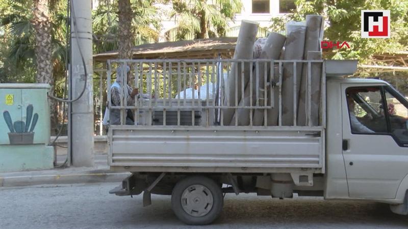 Havan saldırıları nedeniyle Nusaybin'de taşınmalar başladı
