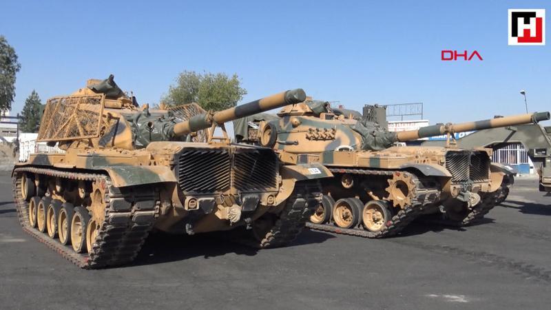 Suriye sınırına tank sevkiyatı sürüyor