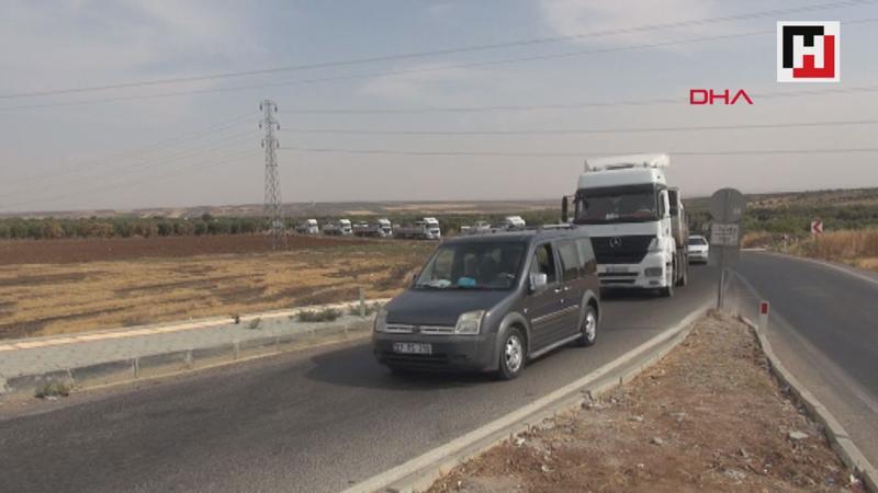 SMO askerlerinin Kilis'ten Şanlıurfa'ya geçişi sürüyor