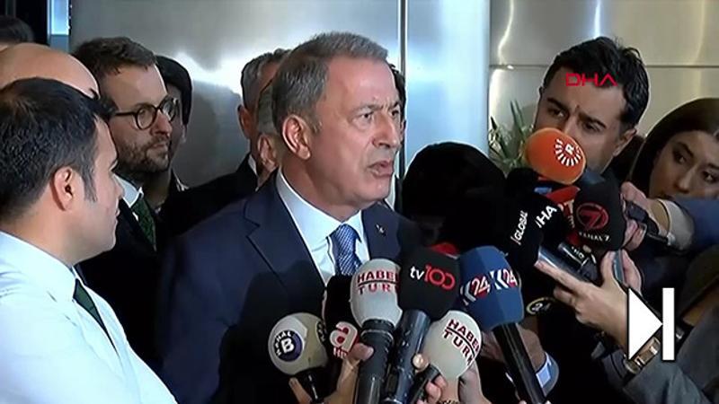 Bakanı Akar'dan harekat mesajı: Olabildiğince kısa zamanda tamamlamaya çalışacağız