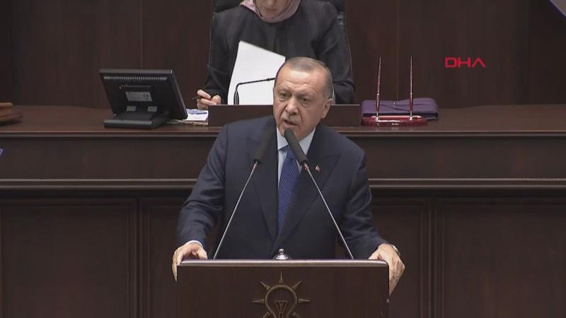Cumhurbaşkanı Erdoğan, AK Parti grup toplantısında konuştu