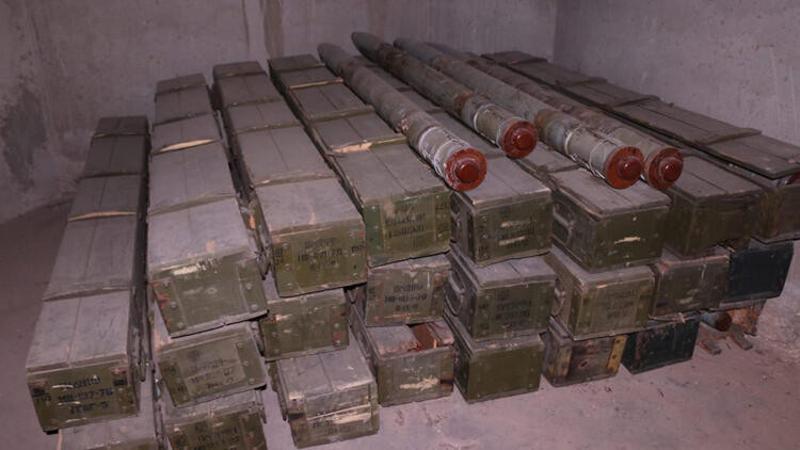 Resulayn'da teröristlere ait çok sayıda mühimmat bulundu