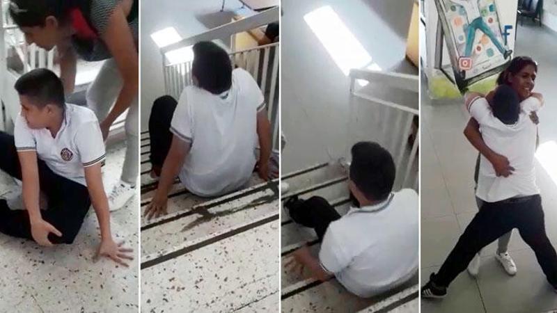Tepki çeken görüntülerin ardından Ali'nin dersliği değiştirildi