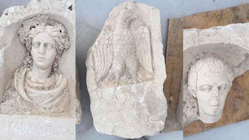 Tarihi eser kaçakçılarına operasyonda 1500 yıllık mezar odaları bulundu