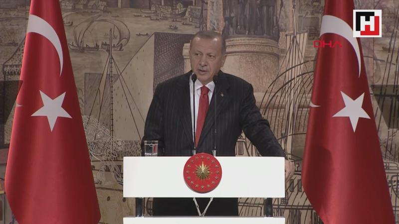 Cumhurbaşkanı Erdoğan, yabancı basın mensuplarıyla biraraya geldi