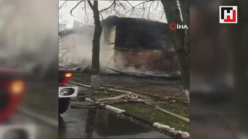 Rusya'da 2 katlı binada yangın: 7 ölü
