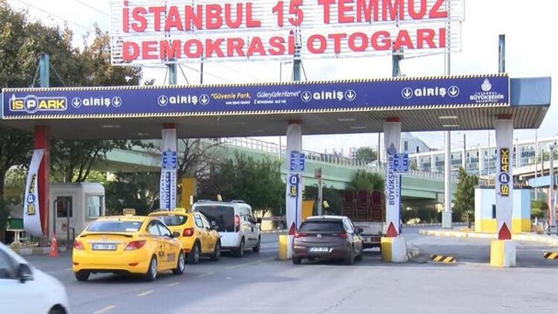 Otogarda taksicilerin tartışma yaratan "park ücreti" talebi