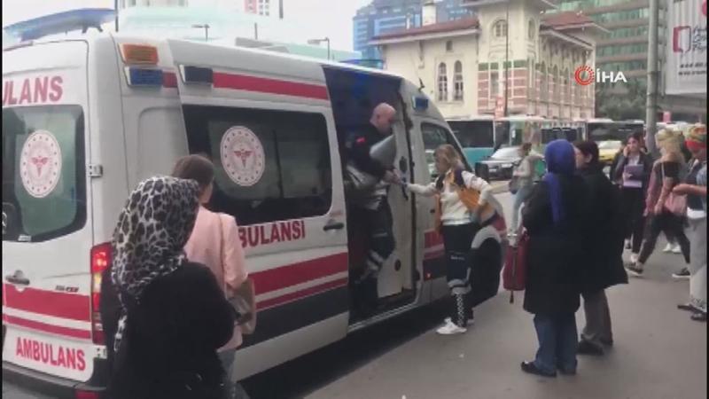 Metro'da raylara atlayan kadın intihar etti