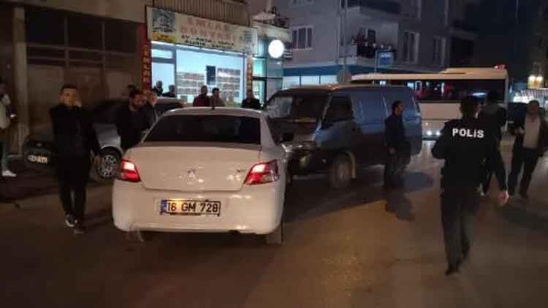 Polisten kaçan şüpheli, kovalamaca sırasında kaza yapınca yakalandı