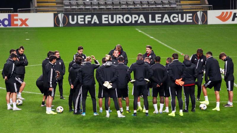 Beşiktaş Braga maçına hazır