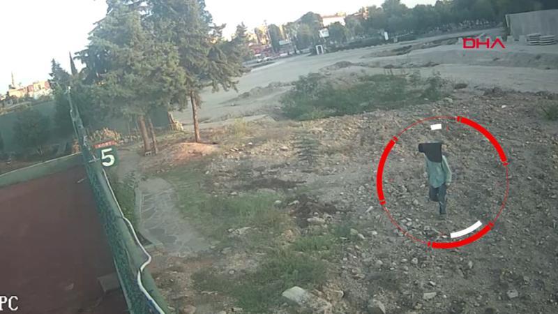 Kablo hırsızlarının paspaslı kamuflajı işe yaramadı