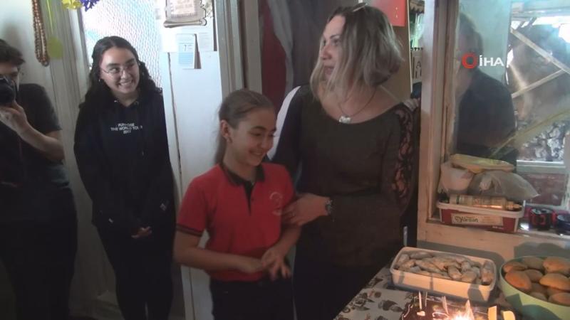 En büyük hayaline doğum gününde kavuştu