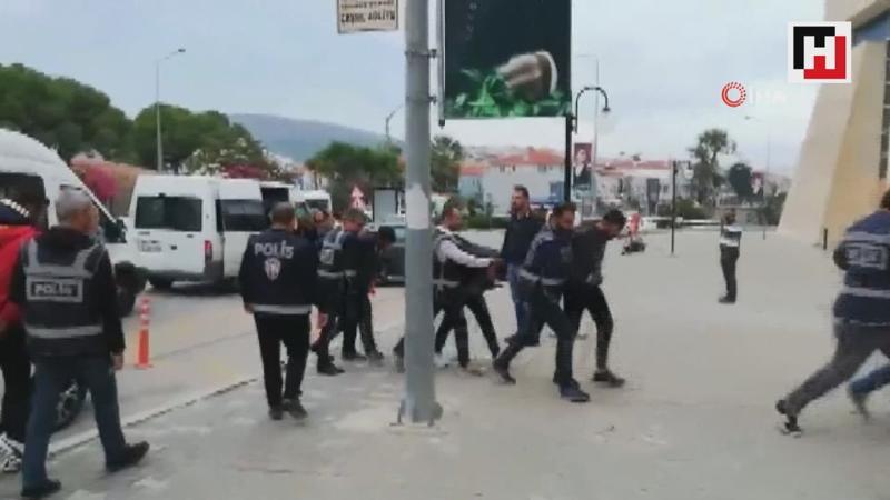 İzmir'de masaj salonlarına fuhuş baskını: 12 kişi tutuklandı