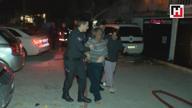 Evde yangın çıktı: 1 kişi yaralandı