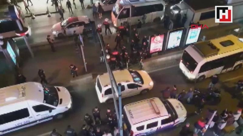 Bayrampaşa'da metro istasyonunda taciz gerginliği