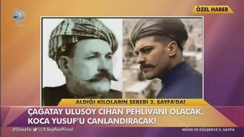 Çağatay ulusoy koca yusuf olacak