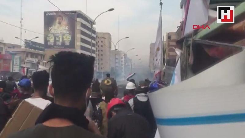 Irak'ta protestolar devam ediyor 3 ölü