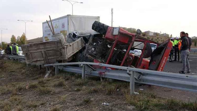 Ankara'da korkunç kaza