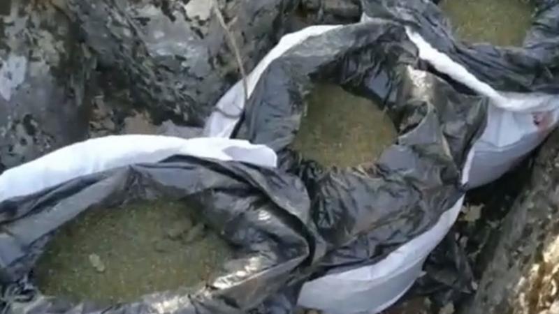 Lice'de 5 ton 38 kilogram esrar ele geçirildi
