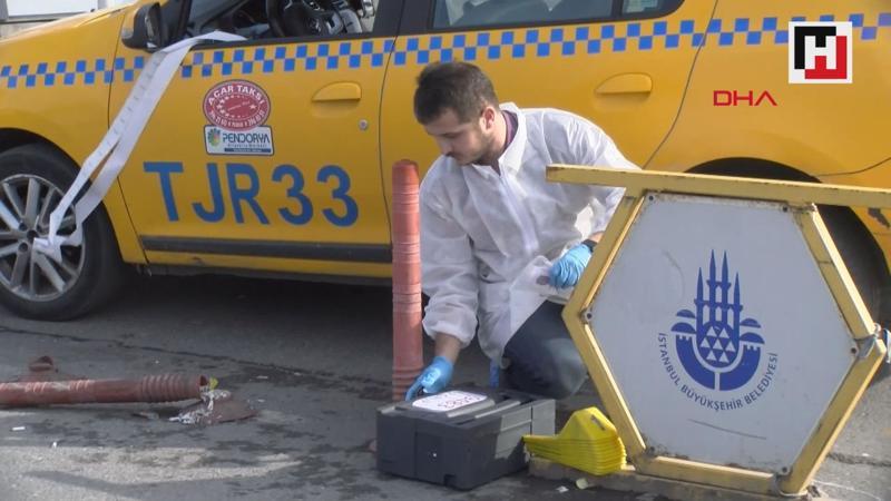 Pendik'te hastane önünde tartıştığı yolcu taksiciyi bacağından vurdu