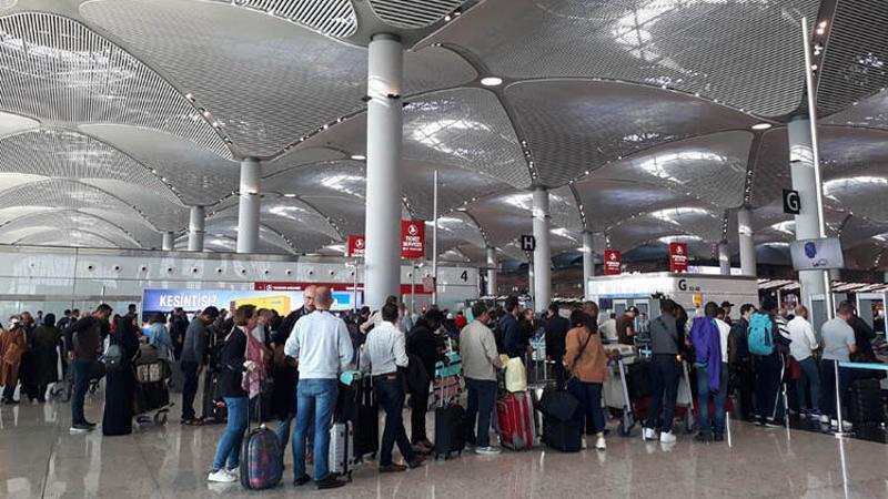 İstanbul Havalimanı'nda "ara tatil" hareketliliği