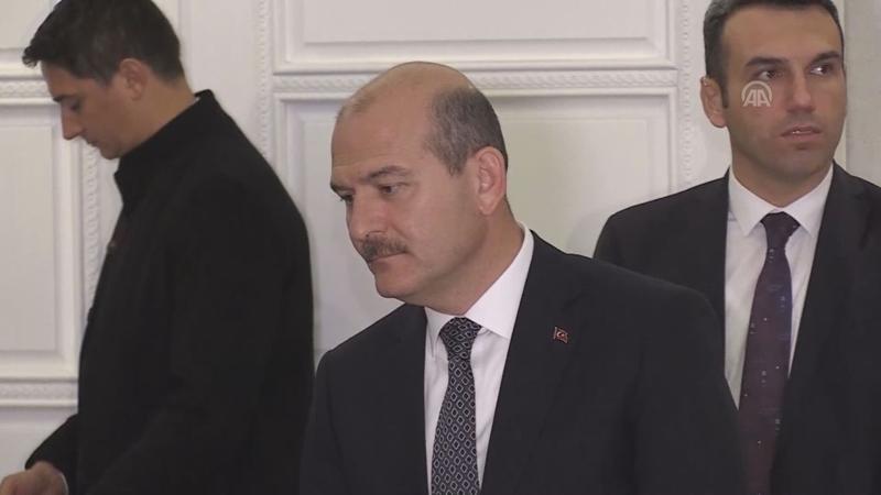 İçişleri Bakanı Süleyman Soylu, gazetecilerin sorularını yanıtladı.