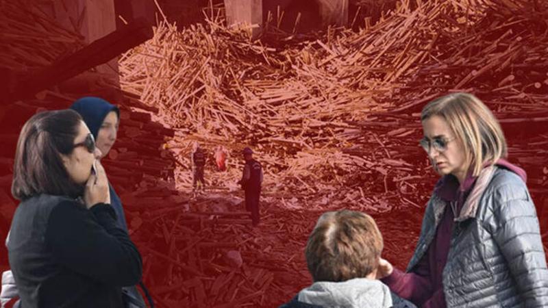 Göçük altında kalan mühendisi arama çalışmaları sürüyor