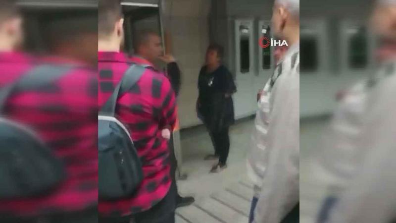 Başörtülü kıza saldıran kadının yeni görüntüleri ortaya çıktı