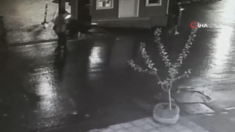 İstanbul’un göbeğinde dehşet anları kamerada