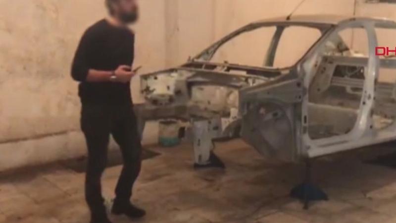 Çaldıkları araçları parçalayıp satan şüphelilere operasyon