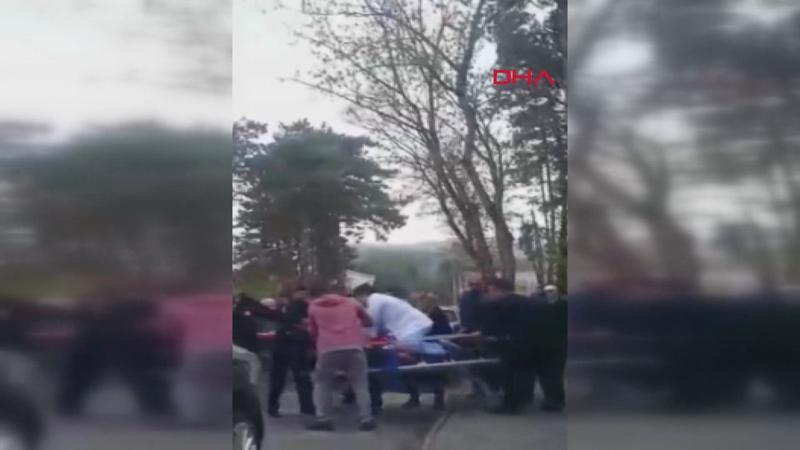 Hastanenin bahçesinde kalp krizi geçirerek öldü