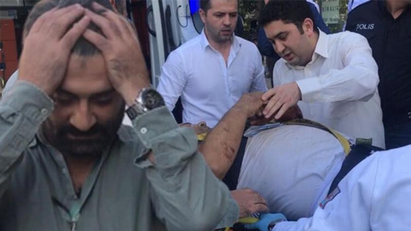 Bastığı cam kırıldı, 4. kattan aşağıya düştü