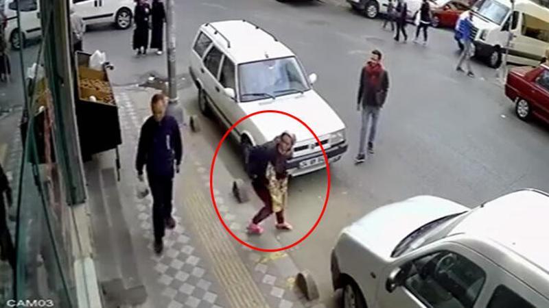 Tırnakçılık yaparken fark edildi, soyunarak kaçtı