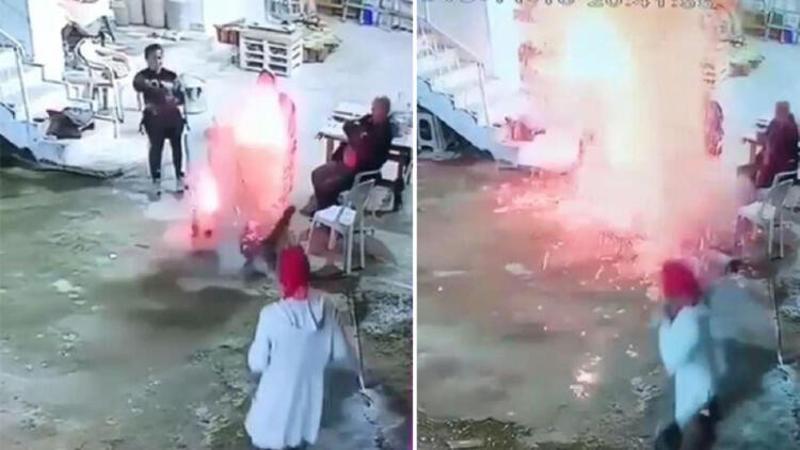 Cam fasulye konservesi patladı, korkuyla kaçıştılar