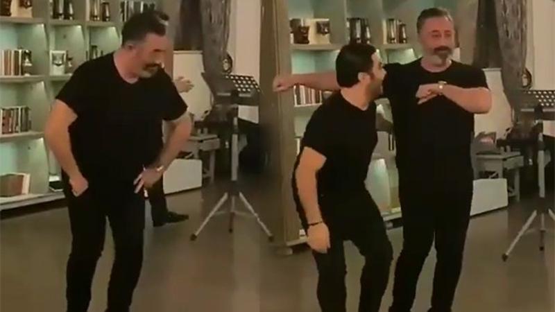 Azerbaycan'a giden Cem Yılmaz'dan 'Azeri dansı'