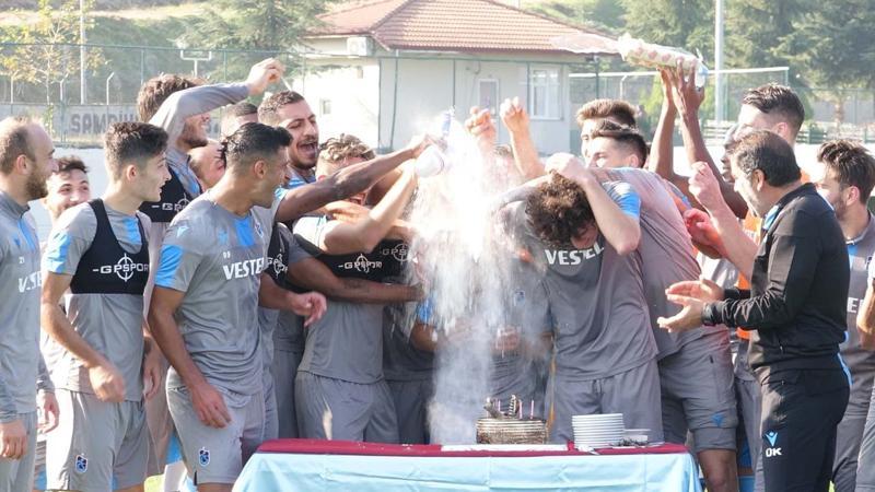 Trabzonspor'da neşeli antrenman