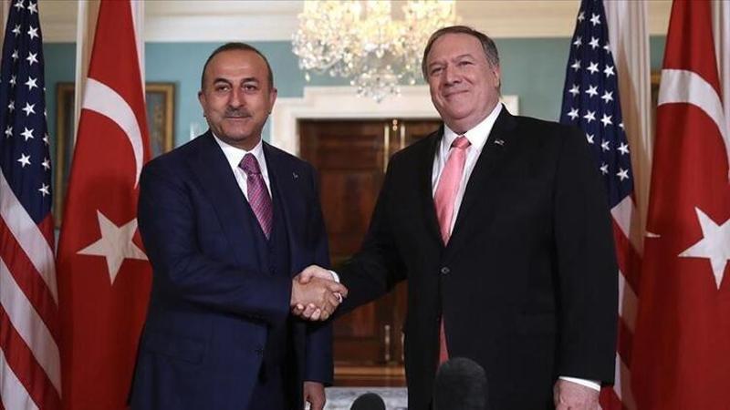 Mevlüt Çavuşoğlu, Mike Pompeo ile görüştü