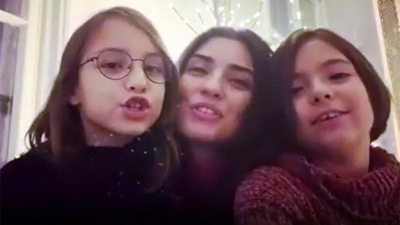 Tuba Büyüküstün ve kızlarından Dünya Çocuk Hakları Günü paylaşımı