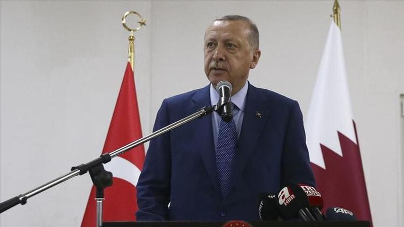 Cumhurbaşkanı Erdoğan Katar’da