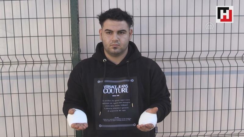 Yunanistan'dan Türkiye'ye zorla gönderilen düzensiz göçmen: "Ellerimi bıçakla kestiler"