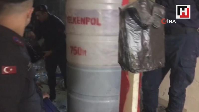 Tekirdağ’da yılbaşı öncesi sahte içki operasyonu