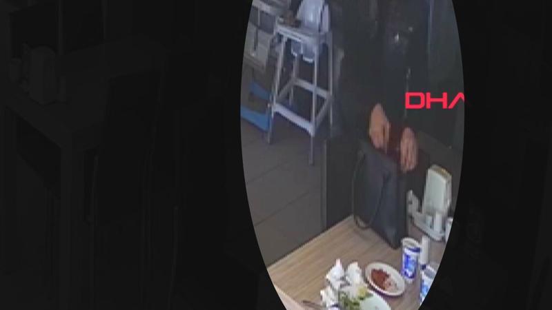 Yemek yediği restoranda son parasını çaldırdı