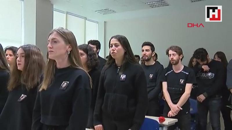 Ceren Özdemir'in okulunda anma töreni