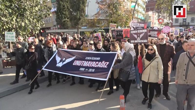 Ceren Özdemir için Fatsa’da 3 bin kişi yürüdü