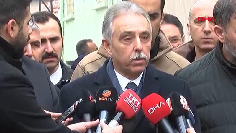 Konya Valisi Toprak, çöken ev ile ilgili açıklama yaptı