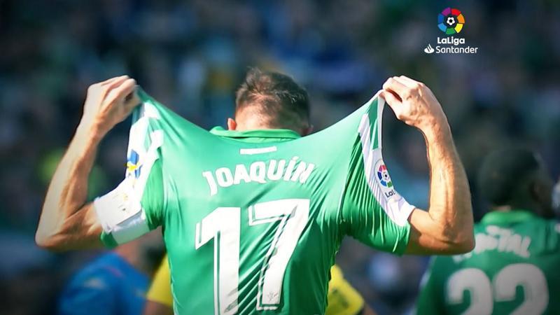 La Liga'da haftanın oyuncusu Joaquin Sanchez!