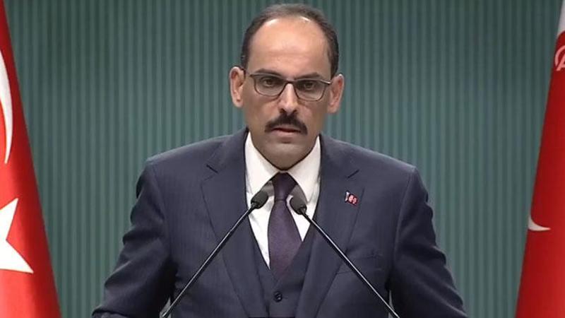 Cumhurbaşkanlığı Sözcüsü İbrahim Kalın basın toplantısı düzenledi