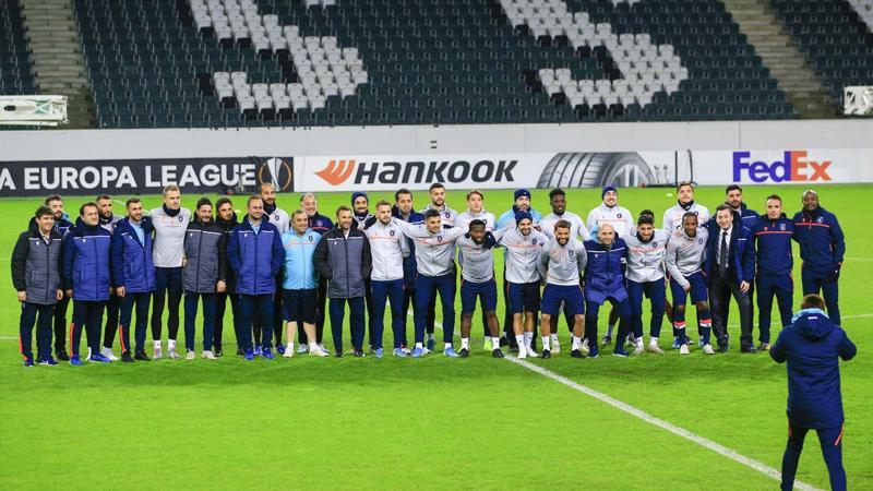 Medipol Başakşehir Mönchengladbach maçına hazır